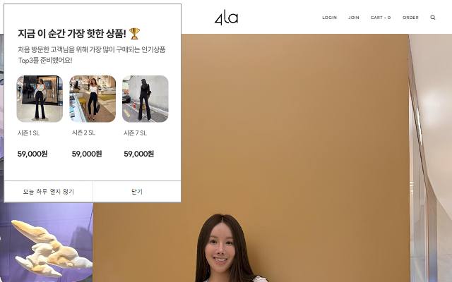 포엘라 사이트 화면