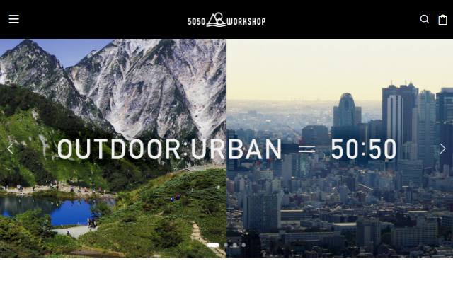 5050워크숍 코리아 사이트 화면
