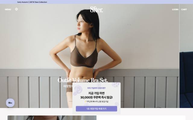 엣프터 사이트 화면