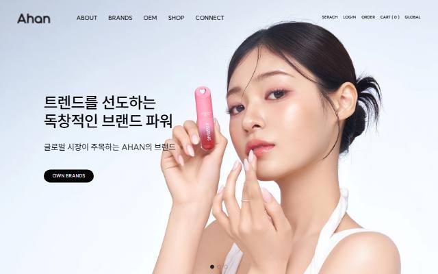 에이한 에브리웨어 사이트 화면