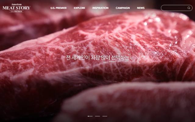 아메리칸 미트 스토리 사이트 화면