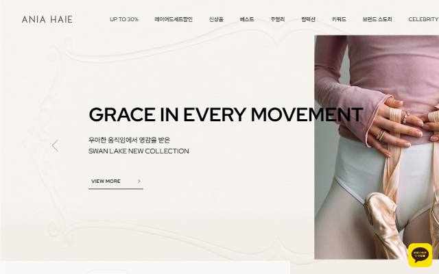 아니아 하이에 사이트 화면
