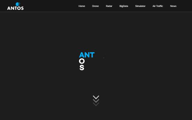 ANTOS 사이트 화면