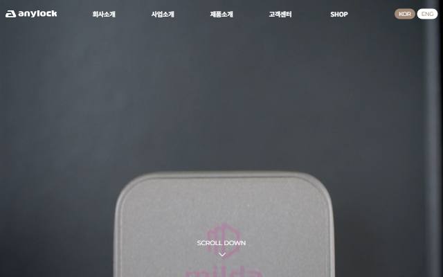 애니락 사이트 화면